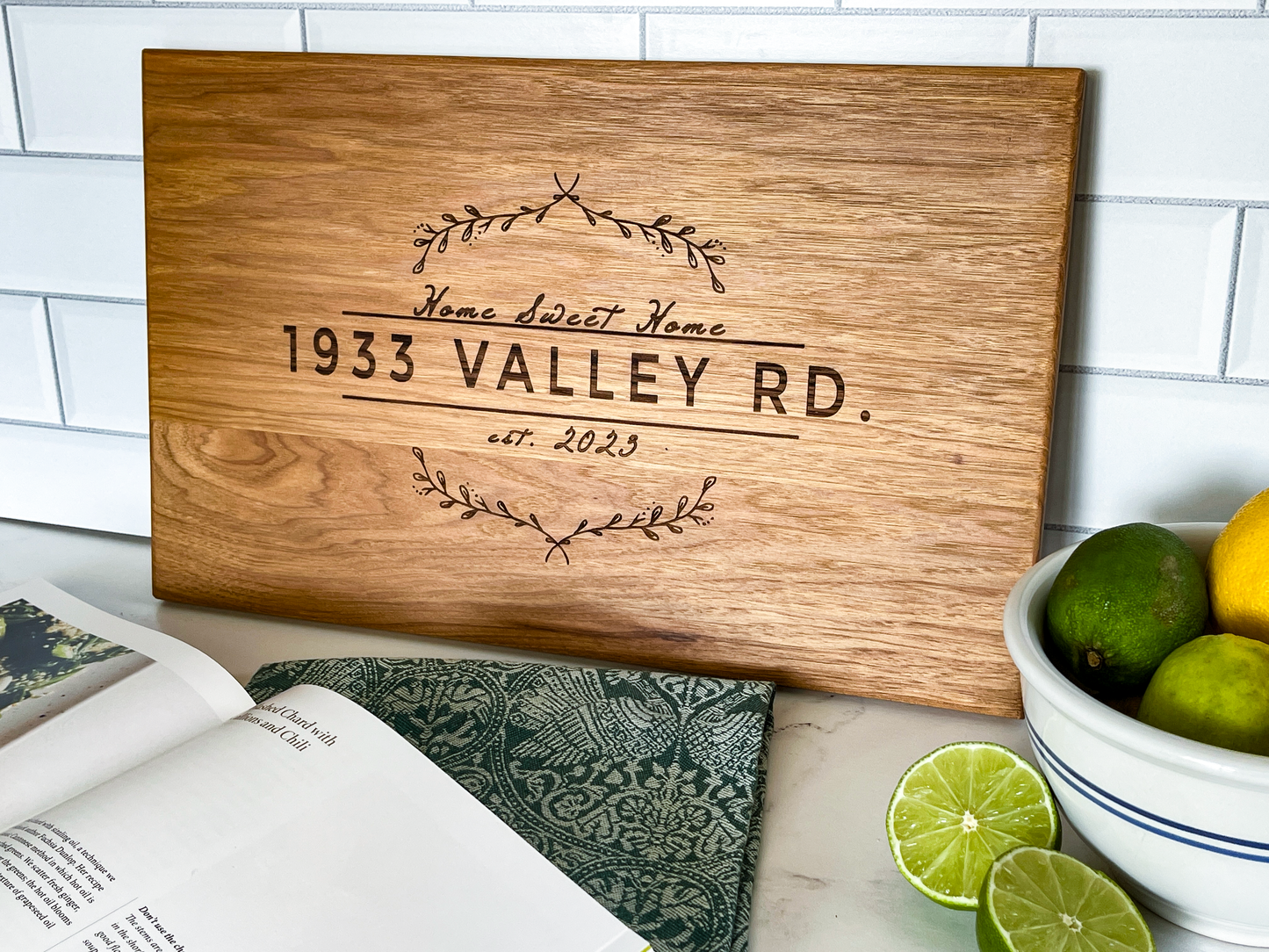 White Oak Wood Cutting Board
